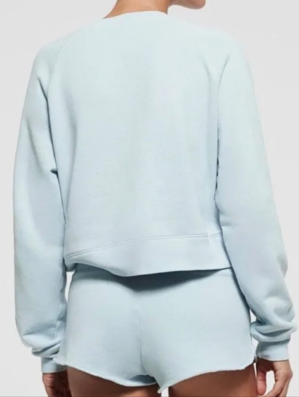 SKIMS Opal French Terry Sweatshirt Large - Picture 3 of 6